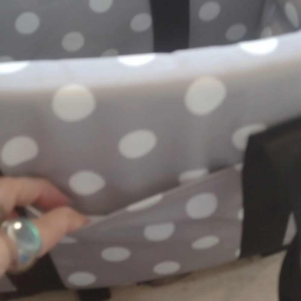 NODRUN Polka Dot Pet Carrier with Pillow